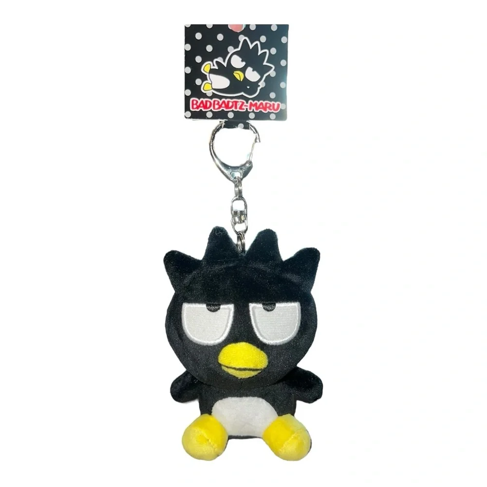 ✅Sanrio Classic Bad Badtz-Maru Plush Mascot Keychain Japan